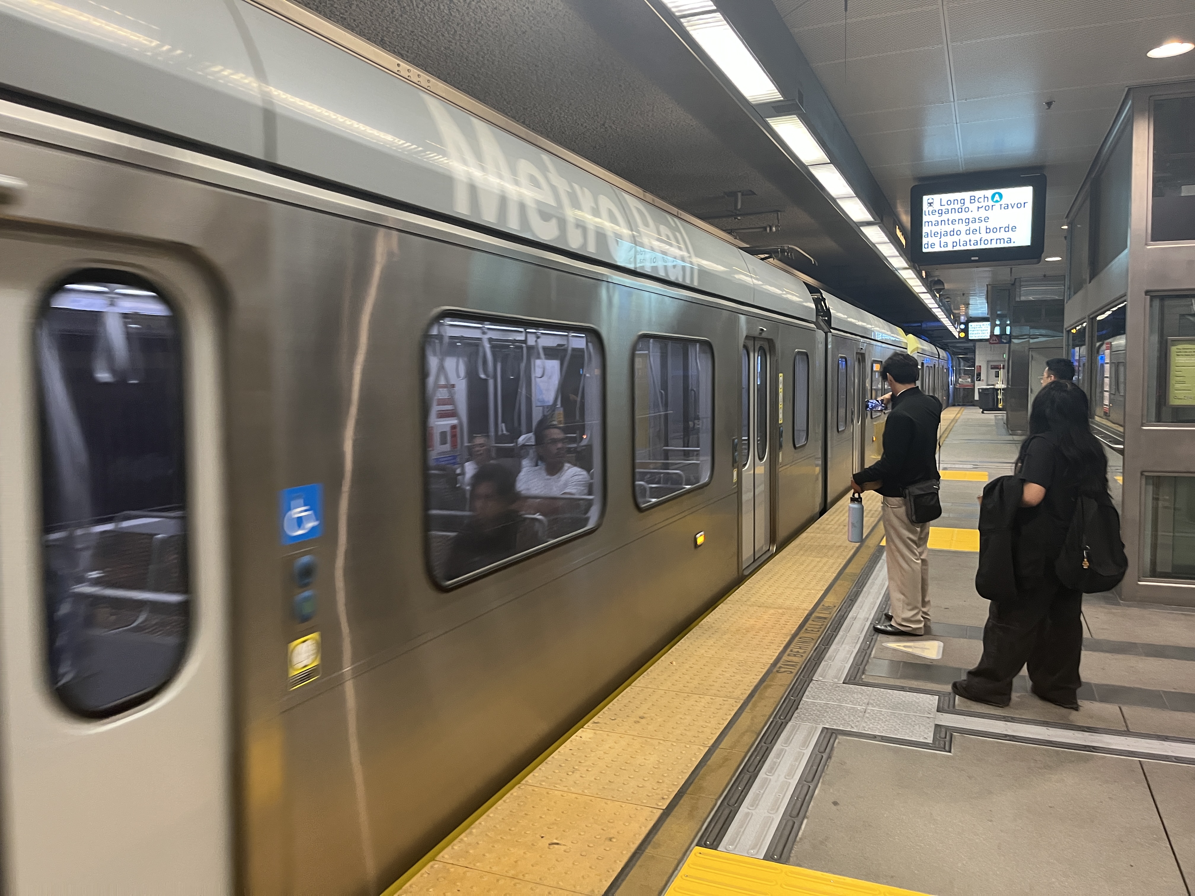 The A Line in the subway